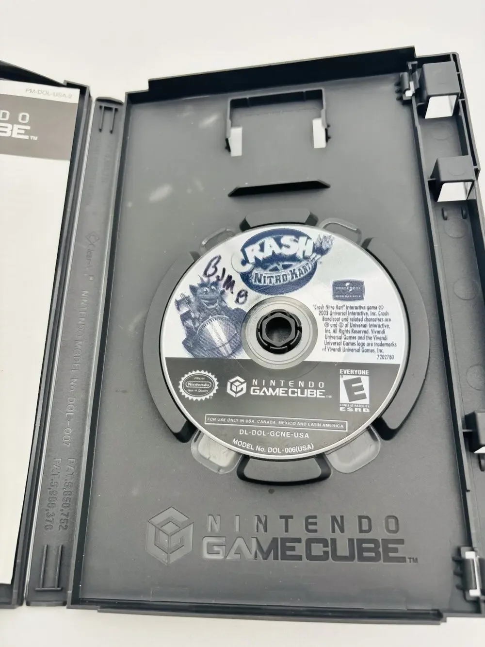 Crash Nitro Kart (Nintendo GameCube, 2003) Disc only Tested Works